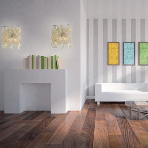 applique moderna / in vetro di Murano / LED