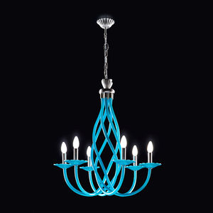 lampadario classico / in cristallo / a incandescenza