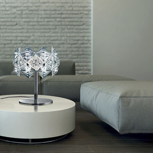 lampada da tavolo / moderna / in cristallo / da interno