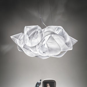 lampada a sospensione / design originale / in tessuto / in Lentiflex®