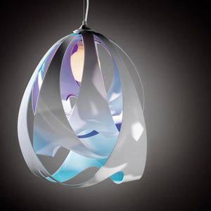 lampada a sospensione / design originale / in Opalflex® / da interno