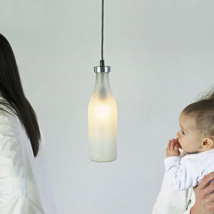 lampada a sospensione / moderna / in vetro / da interno