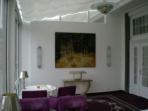 applique Art Deco / in vetro