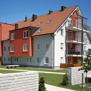 tegola marsigliese / in terracotta / rossa
