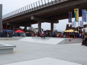 skatepark in calcestruzzo