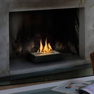 bruciatore a bioetanolo rettangolare / moderno / da appoggio