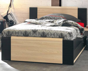 letto standard / singolo / moderno / con testiera