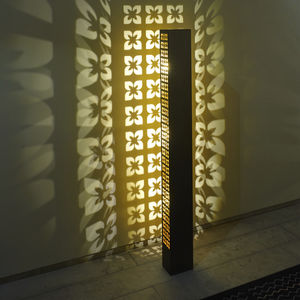 colonna luminosa moderna / in metallo / LED / da interno