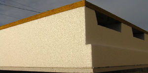 pannello sottotetto auto posante / con ossatura in legno / con isolante integrato / intradosso in legno