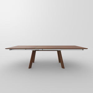 tavolo da pranzo design / in quercia / in noce / in legno massiccio
