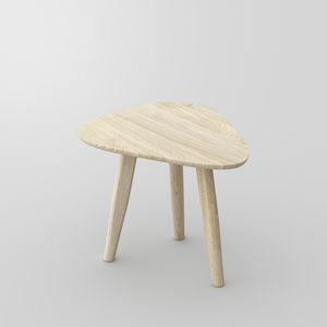 tavolino basso design originale / in quercia / in noce / in legno massiccio