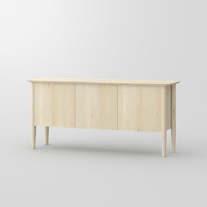 credenza design / in quercia / in noce / in legno massiccio