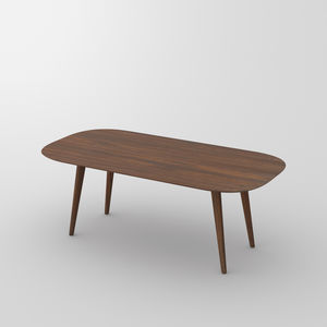 tavolo design originale / in quercia / in legno massiccio / in noce