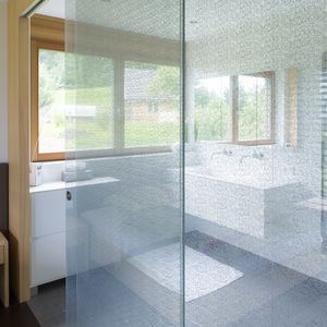 pannello in vetro per porta / per arredamento di interni / per negozio / per bar