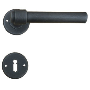 maniglia per porta / in ferro modellato / moderna