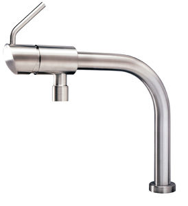 miscelatore in acciaio inox / da cucina / 1 foro