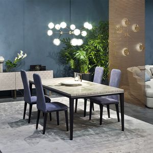 tavolo moderno / in legno / rettangolare