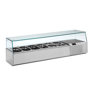 vetrina refrigerata da appoggio / per negozio / per ristorante / per cucina professionale