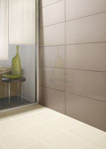 rivestimento di facciata in ceramica / lucidato / in pannello / di grande formato
