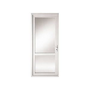 porta d'ingresso / battente / in PVC / di sicurezza