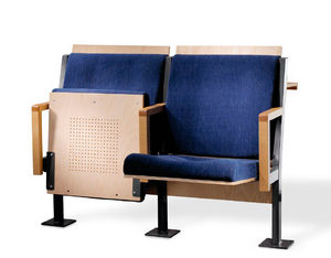 poltrona per auditorium moderna / in tessuto / per teatro