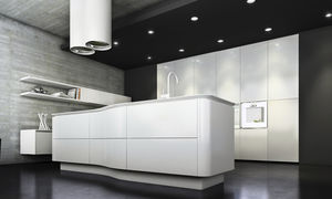 cucina moderna / in laminato / opaca / laccata
