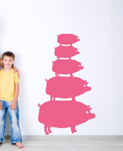 adesivo da parete animale / riposizionabile / per bambini / in vinile