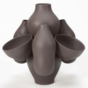 vaso moderno / in ceramica