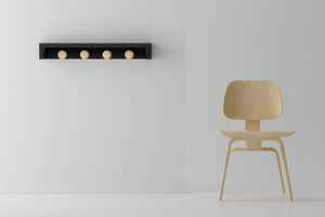 appendiabiti a muro / moderno / in legno / professionale