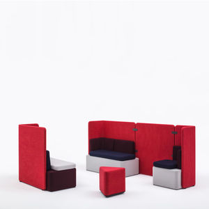 divano modulare / d'angolo / moderno / indoor