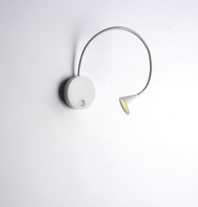applique moderna / in policarbonato / LED / orientabile