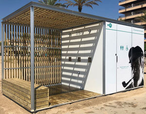 chiosco WC / in metallo