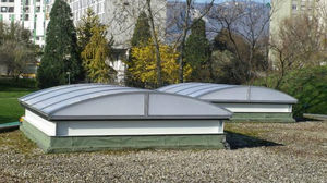 copertura vetrata in alluminio