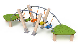 percorso a ostacoli per parco giochi