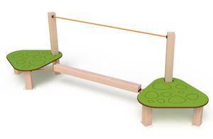 trave d'equilibrio per parco giochi