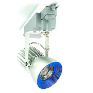 faretti a binario LED / tonda / in alluminio anodizzato / per hotel