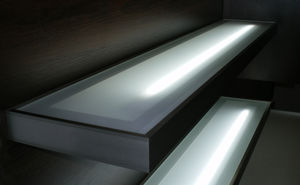 mensola / moderno / in acciaio inossidabile / luminoso