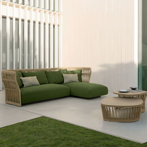 divano modulare / d'angolo / moderno / da giardino