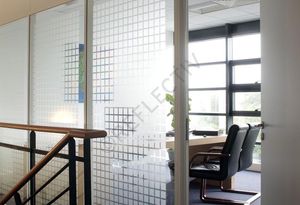 pellicola decorativa per applicazione su vetro / per facciate / per finestra / adesiva