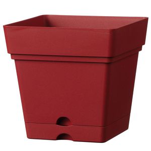 vaso da giardino in plastica / conico / quadrato