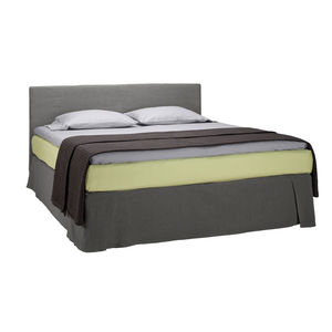 testiera per letto matrimoniale / moderna / in tessuto