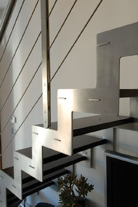 ringhiera da interno / in acciaio inox / in cavi di acciaio / per scala