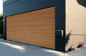 porte sezionali per garage / in legno / automatiche