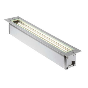 luce da incasso a pavimento / LED / a lampada fluorescente / lineare