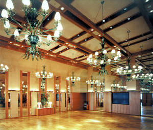 lampadario classico / in vetro / in nichel / a incandescenza