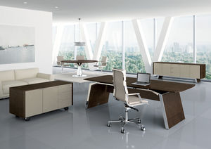 scrivania direzionale / in legno / moderna / professionale