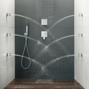 set doccia da incasso a muro / moderno / con doccia a mano