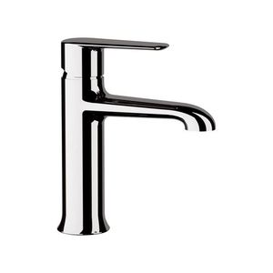 miscelatore per lavabo / in ottone cromato / da bagno / 1 foro