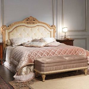 letto standard / doppio / in stile / in noce