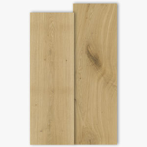 parquet massiccio / da incollare / in quercia / finitura in olio naturale